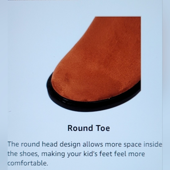 NIB FAUX SUEDE CHELSEA BOOTS CHUNKY LOW HEEL BACK ZIP RIDING BOOTS GIRLS… - Picture 12 of 16